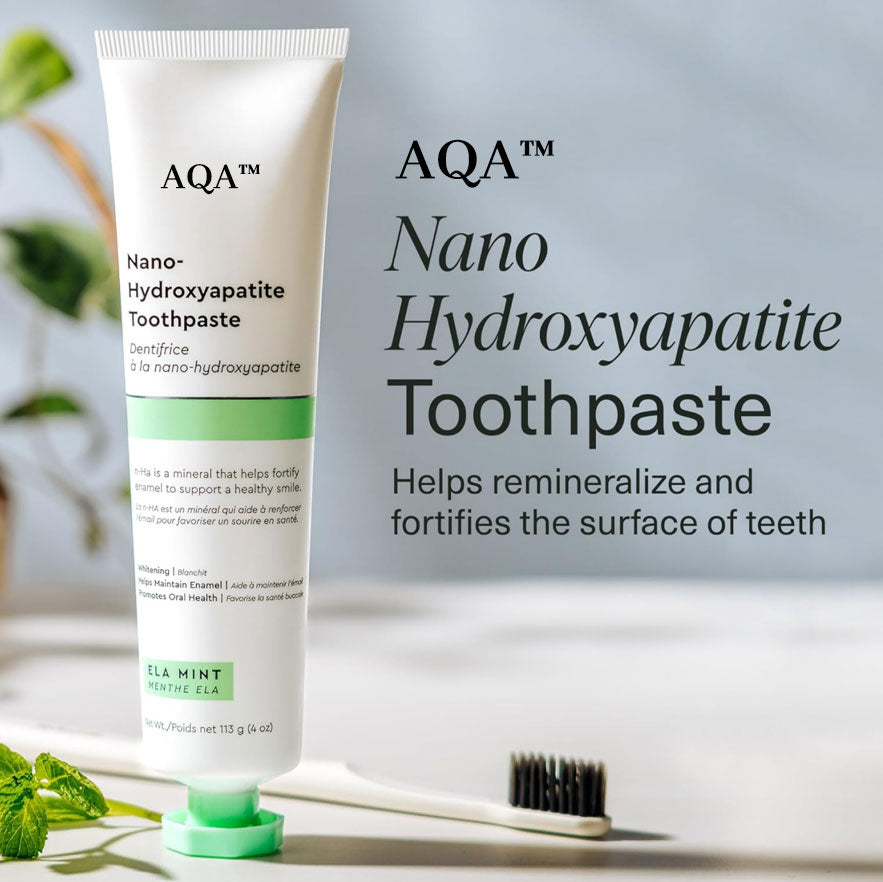 AQA™ Fluoride-Free Nano-Hydroxyapatite Toothpaste🦷(ADA recommended)(🎁Flash Sale - Don’t Miss Out)