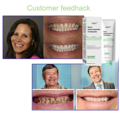 AQA™ Fluoride-Free Nano-Hydroxyapatite Toothpaste🦷(ADA recommended)(🎁Flash Sale - Don’t Miss Out)